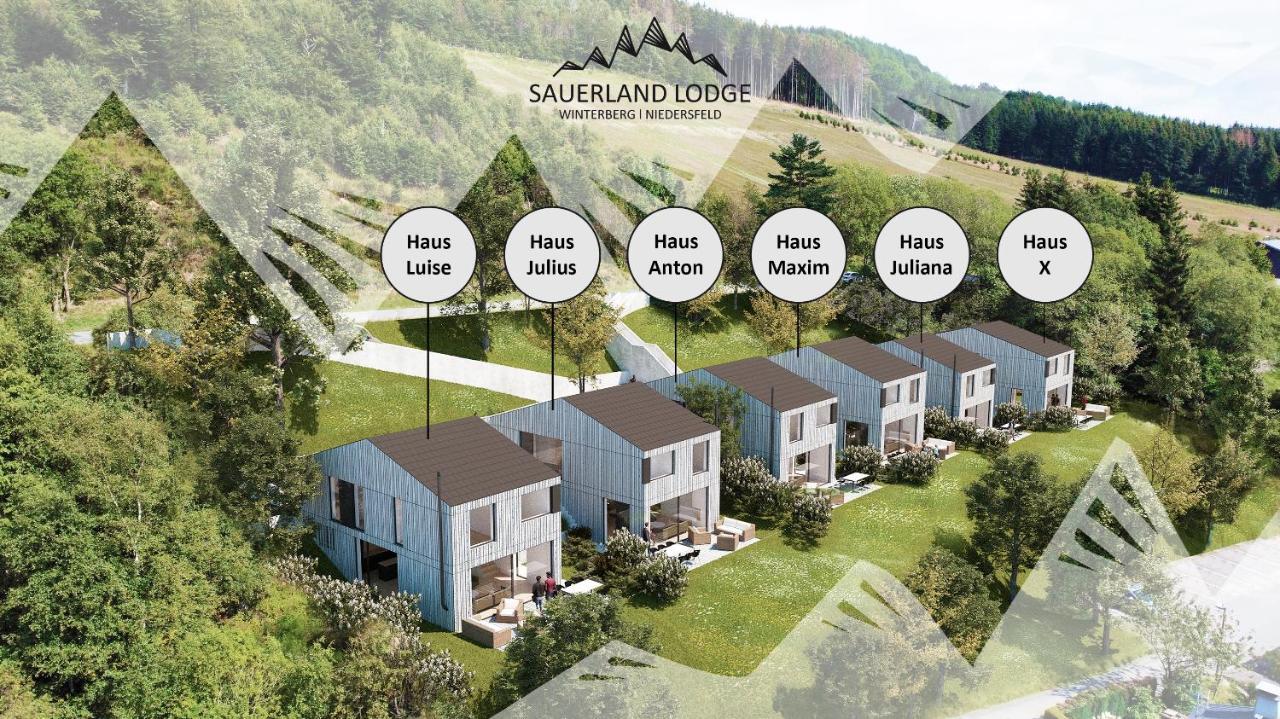 Sauerland Lodge - Haus Juliana ヴィンターベルク エクステリア 写真